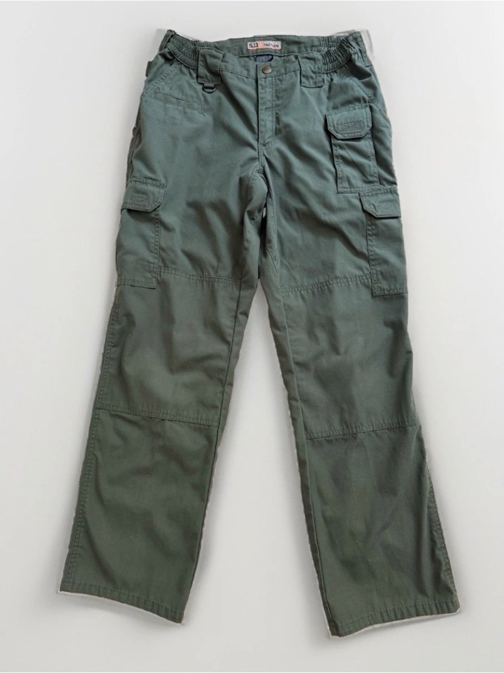 511 Tactical Pants Women 10 Green Taclite TDU Ripstop Double Knee Cargo Utility
